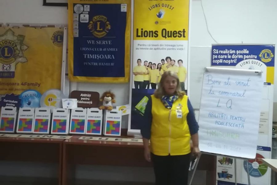 Lions Quest România - Seminar 95 - Timișoara