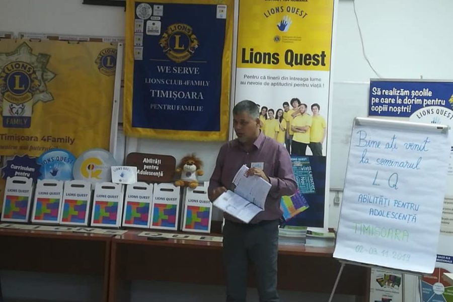 Lions Quest România - Seminar 95 - Timișoara