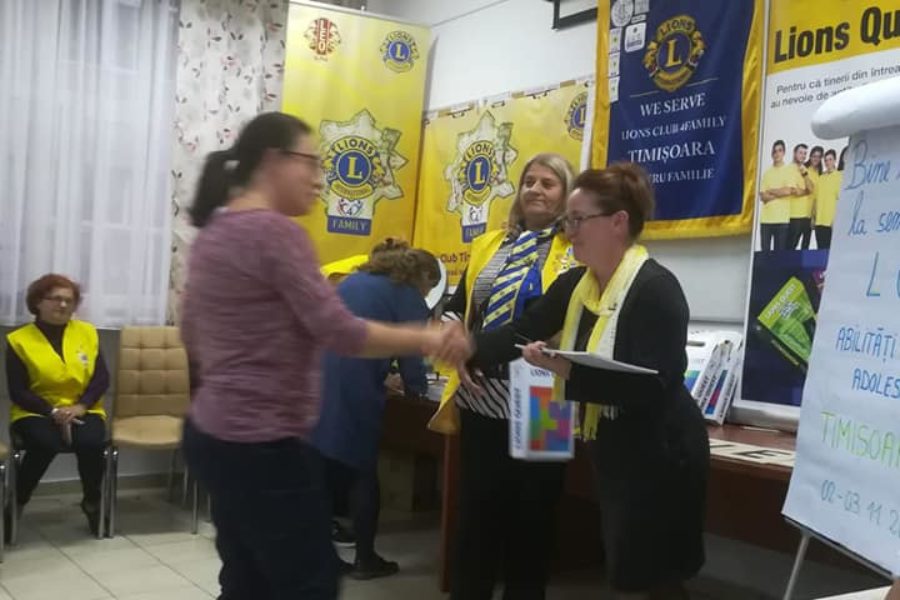 Lions Quest România - Seminar 95 - Timișoara